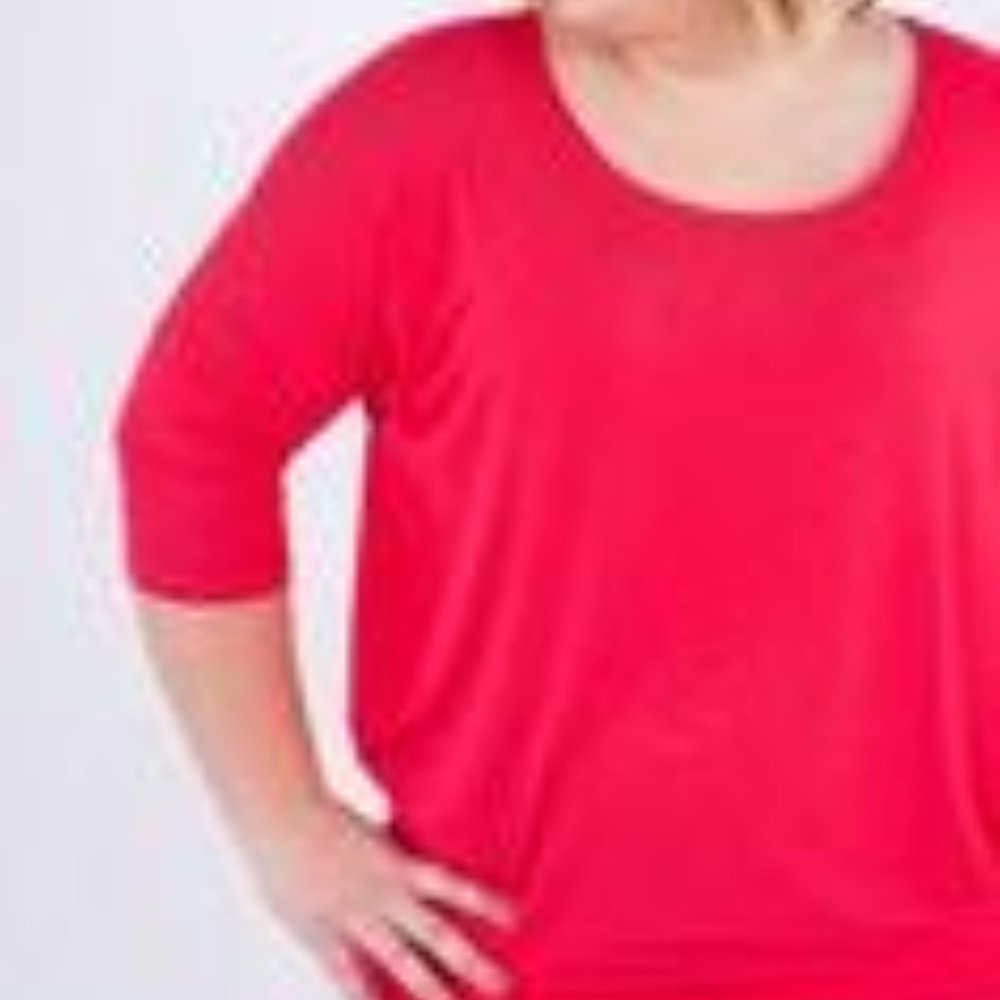 Coral Dolman Tunic